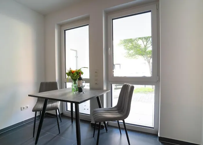 Modernes Ferienapartment: Komfort & Wohlfuehlen アパート Fuldatal