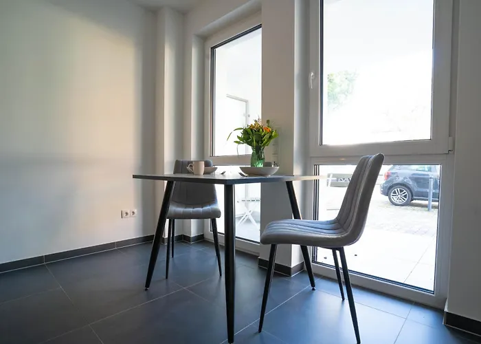 Modernes Ferienapartment: Komfort & Wohlfuehlen アパート *